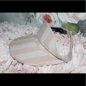 Brixton Pink and Tan Visor